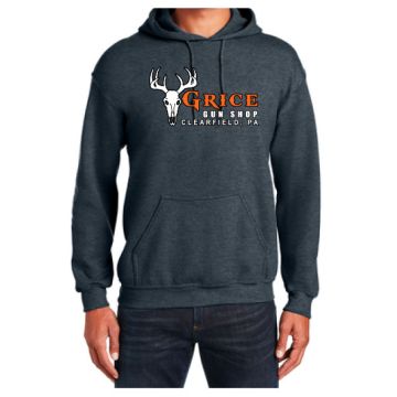 Grice Gun Shop - Grice Logo Hoodie Dark Heather