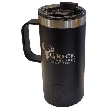 Grice Gun Shop - RTIC Travel Coffee Cup  Charcoal 16oz