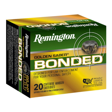 Remington - Golden Saber 9mm+P 124gr BJHP Bonded 20rds