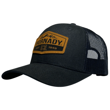 Hornady - Two-Tone Mountain Patch Trucker Cap Black