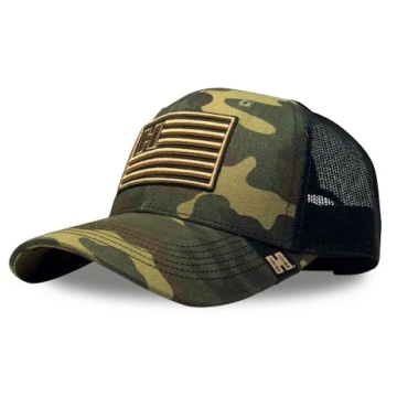 Hornady - H Flag Trucker Cap Camo/Black
