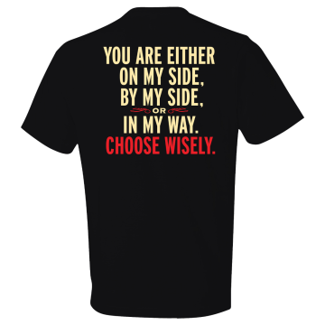 Hornady - Choose Wisely Black T-Shirt