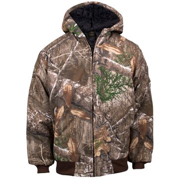 King's Camo - Youth Insulated Hooded Jacket Realtree Edge 