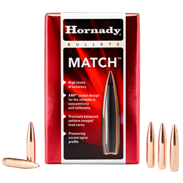 Hornady - Match Boat Tail Hollow Point 6.5mm 140gr (.264)