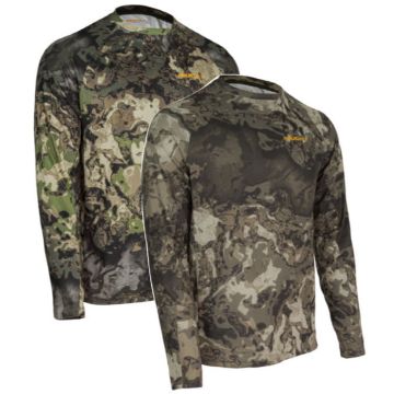 Muddy - Base Layer Crew Top Veil Canyon Hybrid XL
