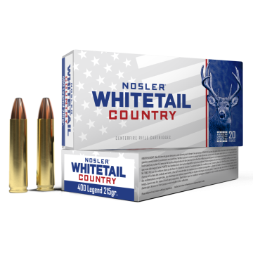 Nosler - Whitetail Country Ammo 400 Legend 215gr SW 20rd