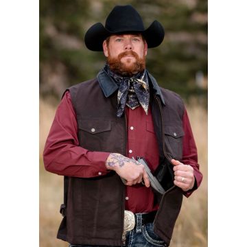Wyoming Traders - Oilskin Concealed Carry Vest 