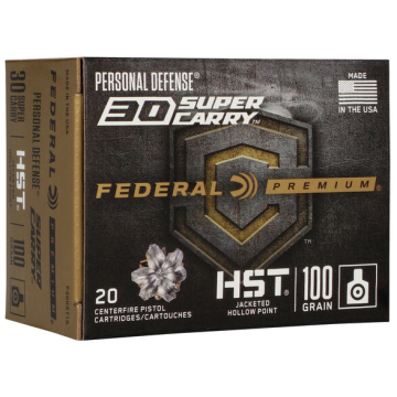 Federal - Premium 30 Super Carry 100gr HST FMJ 20rds