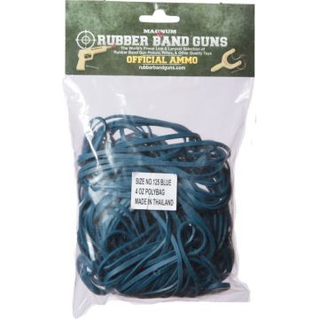 Magnum - Rubber Band Short Pistol Ammo Blue