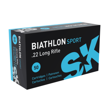 SK - 22 LR 40gr Solid RN Biathlon-Sport 50rd