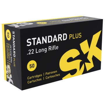 SK - 22 LR 40gr Solid RN Standard Plus Ammo 50rd