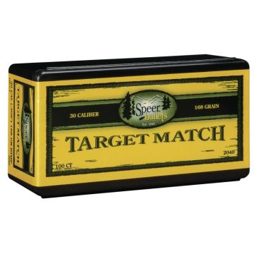 Speer - Target Match Open Tip Match 30cal 168gr (.308)