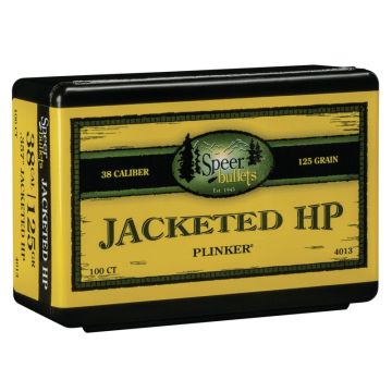 Speer - Jacketed Handgun Hollow Point 38cal 125gr (.357)