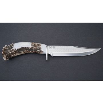Silver Stag - 8" Short Bowie Knife