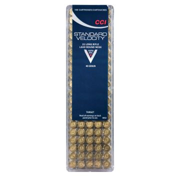CCI - Standard Velocity 22 LR 40gr Round Nose 100rds
