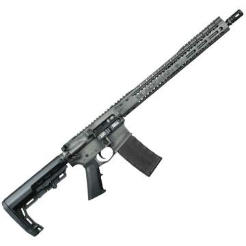 Black Rain Ordnance - Spec 15 Blue Titanium Battleworn 30rd 16" 5.56x45mm