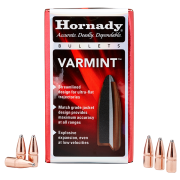 Hornady - Varmint Spire Point with Cannelure 22 Cal 55gr (.224) 100ct