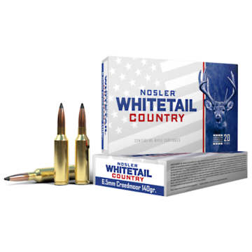 Nosler - Whitetail Country 6.5 Creedmoor 140gr SBSP Ammo 20rd
