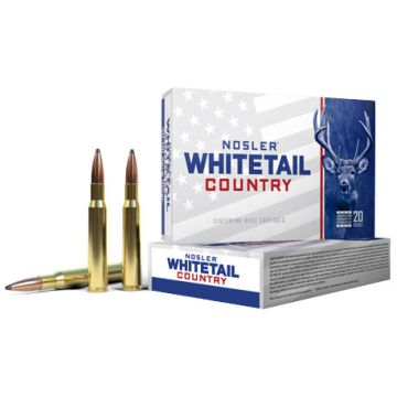 Nosler - Whitetail Country 30-06 Sprg 150gr SBSP Ammo 20rd