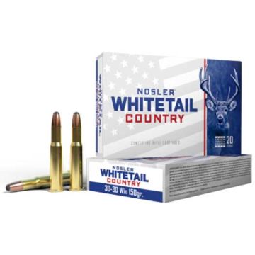 Nosler - Whitetail Country 30-30 Win 150gr SB RN Ammo 20rd