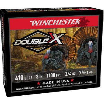 Winchester - Double X Diamond Turkey  410 3" 3/4 oz #7.5 Shotshell 25rd 