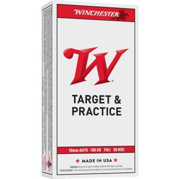 Winchester - USA Target 10mm 180gr FMJ Ammo 50rd