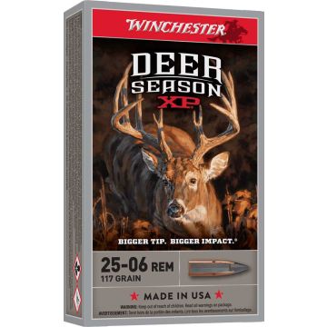 Winchester - Deer Season XP 25-06 Rem 117gr Ammo 20rd