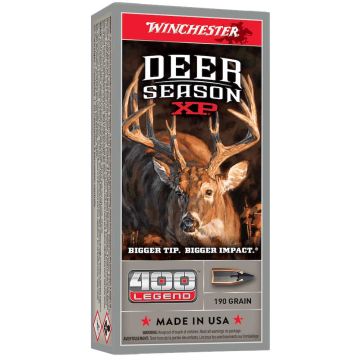 Winchester - 400 Legend Deer Season XP 190gr Ammo 20rd