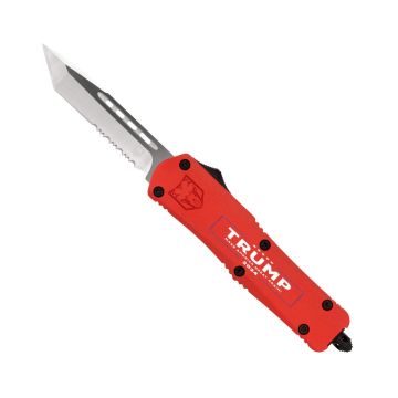 Cobratec - OTF Medium FS-3 Trump 2024 Red Tanto Serrated Knife