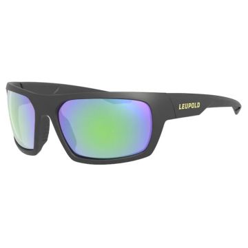 Leupold - Packout Polarized Sunglasses Matte Black/Emerald Mirror