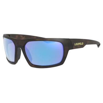 Leupold - Packout Polarized Sunglasses Matte Tortoise/Blue Mirror