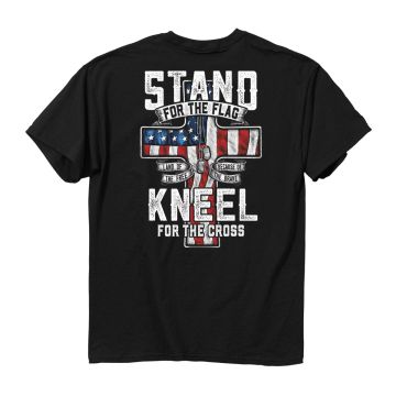 Buck Wear - Stand Kneel T-Shirt Black