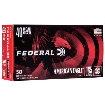 Federal - American Eagle Handgun 40 S&W FMJ 165gr 50rds
