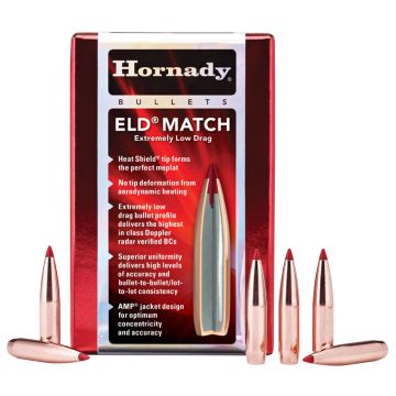 Hornady - ELD Match 22 Cal 80gr (.224) 100ct
