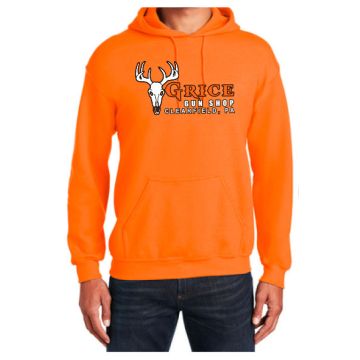 Grice Gun Shop - Grice Logo Hoodie Orange