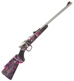 Henry - Mini Bolt Youth Muddy Girl Camo/Stainless 16.25" 22 LR