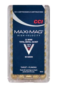 CCI - Maxi-Mag 40gr 22 Mag Soft Point 50rds