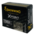 Browning - Personal Defense 10mm 180gr JHP X-Point Brass 20rds
