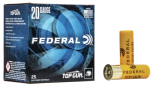 Federal - Top Gun Target 20ga 2.75" 8 Shot (7/8oz) 25rds